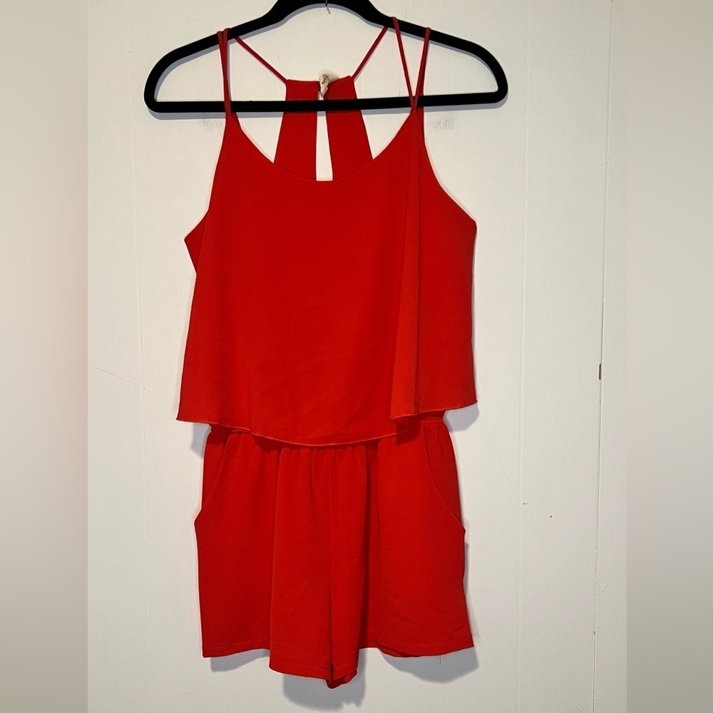 Tyche Spaghetti Strap Romper A122 62325